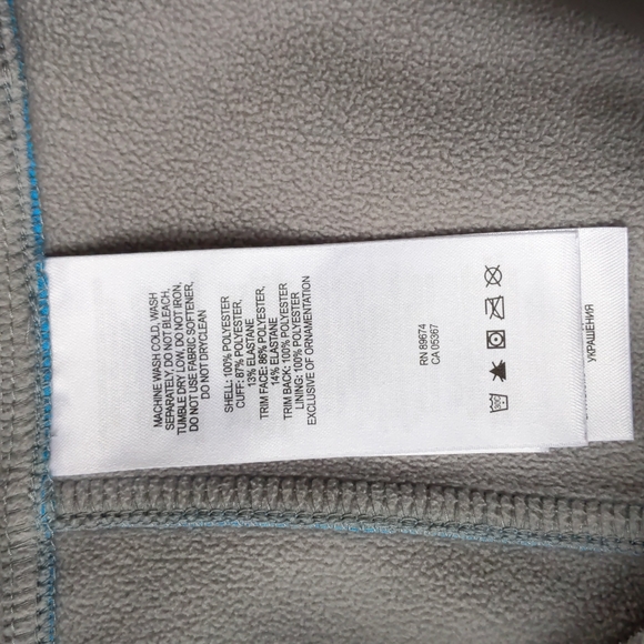 Women's S Mountain Hardwear Full Zip Fleece Jacket - Picture 5 of 7